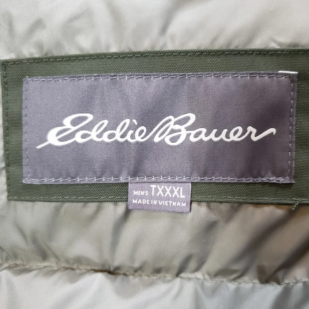 Eddie Bauer Mens Superior Down Parka‎ Dark Loden (Green) 3XLT Weatheredge